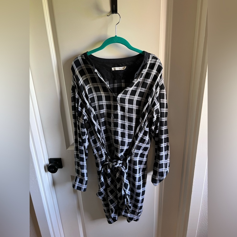 Rag and bone plaid dress